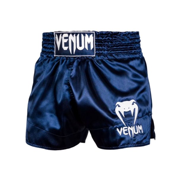 Thaishorts Classic - navy/hvid