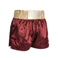 Thaishorts Classic - bordeaux/guld