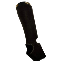 Benskinner Kontact - sort/guld