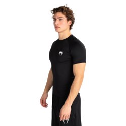 Rashguard Contender SS - sort/hvid