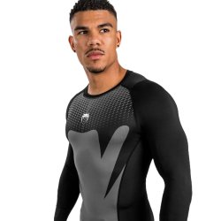 Rashguard Attack LS - sort/gr