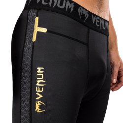 Tights/Spats - Venum X Assassins Creed Shadows - sort/guld