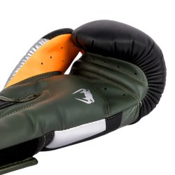 Boksehandsker Elite - sort/s�lv/khaki