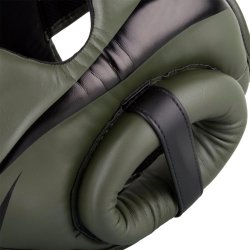 Boksehjelm Elite - khaki/sort