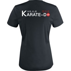 Vejle Karate t-shirt Basic Active - dame