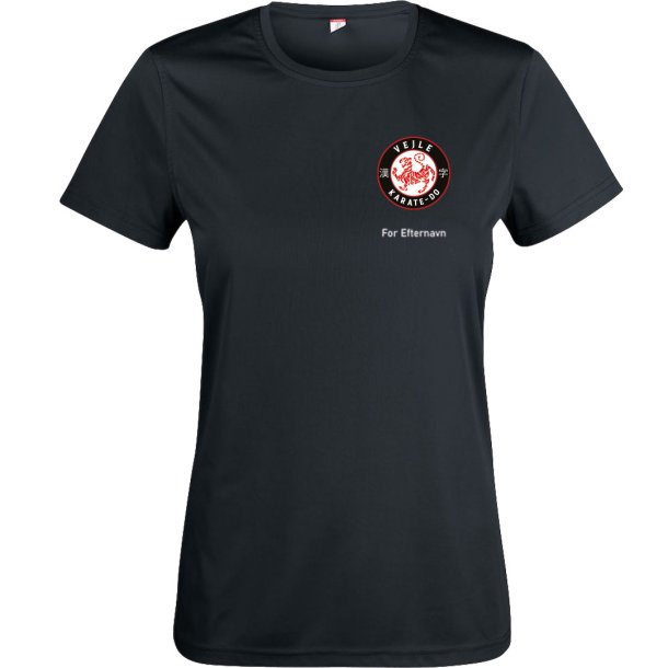 Vejle Karate t-shirt Basic Active - dame