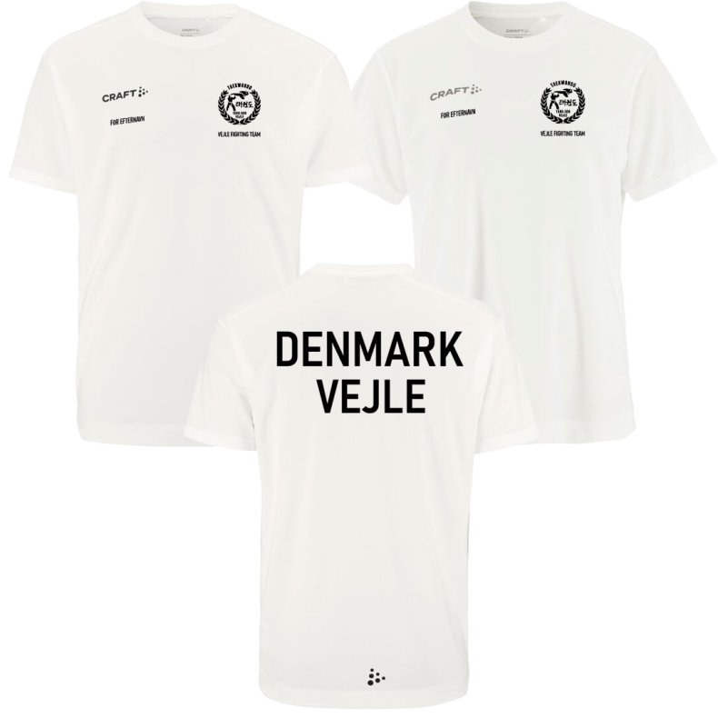 Vejle Taekwondo t-shirt Evolve 2.0 Structured Jersey - dame/herre