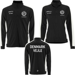 Vejle Taekwondo tr�ningsjakke Evolve 2.0 Contrast FZ - dame/herre