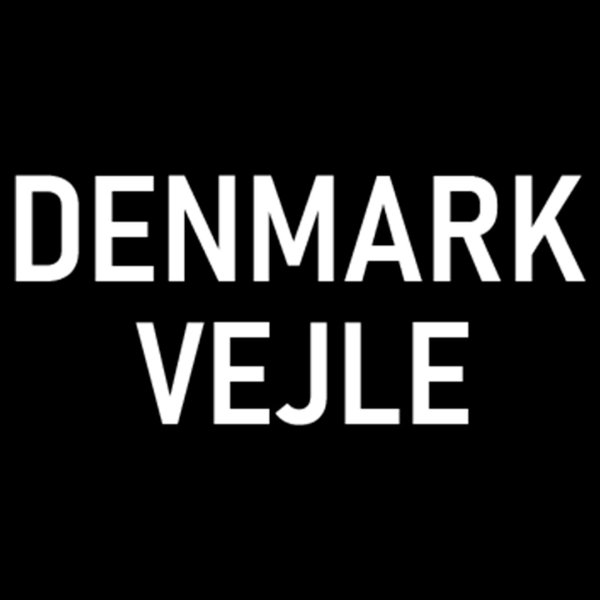 Vejle Taekwondo broderet ryglogo - hvid