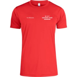 WIKF t-shirt Basic Active r�d - dame/herre