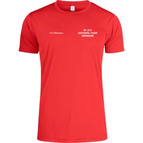 WIKF t-shirt Basic Active rd - herre