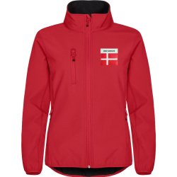 WUKF jakke softshell Classic dame - rd