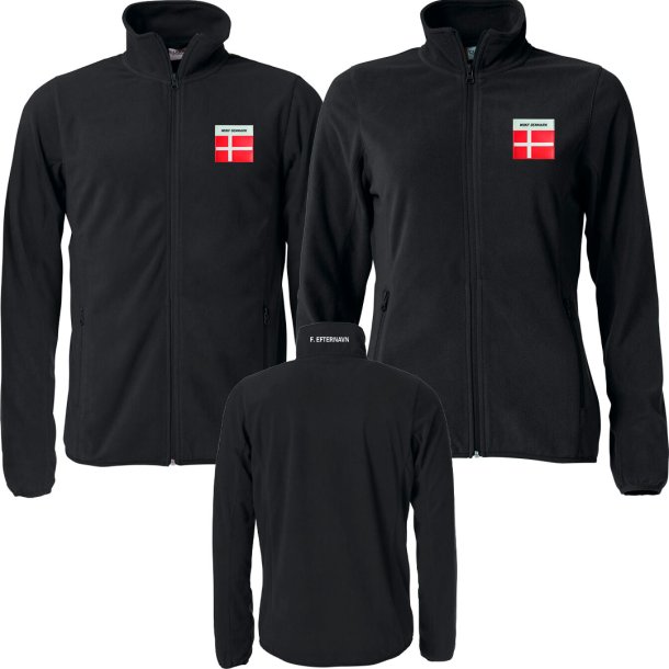 WUKF fleecejakke Micro Basic - dame/herre