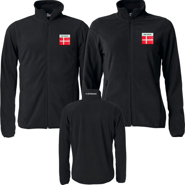 WUKF fleecejakke Micro Basic - dame/herre