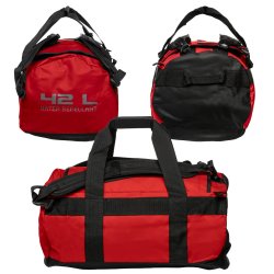 WUKF sportstaske 2-i-1 PVC - broderet logo