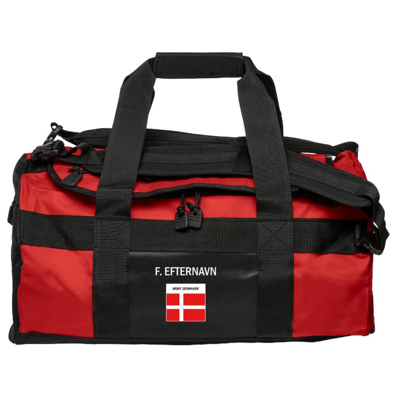 WUKF sportstaske 2-i-1 PVC - broderet logo