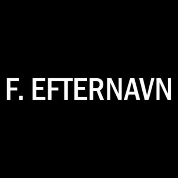 WUKF F. Efternavn