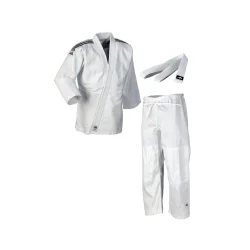 Judo gi Club J350 - hvid/sort