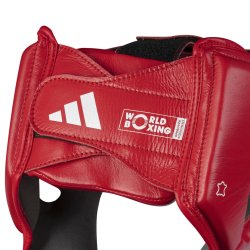 Boksehjelm World Boxing - r�d