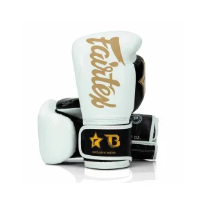 Boksehandsker FXB-V2 - hvid/guld