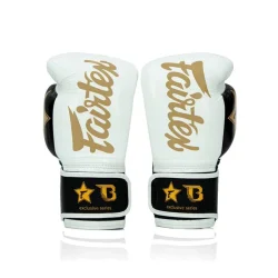 Boksehandsker FXB-V2 - hvid/guld