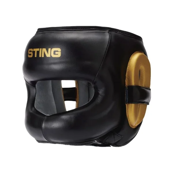 Boksehjelm Evolution-n�sebeskytter - sort/guld