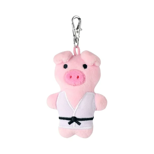 N�glering flad bamse - gris