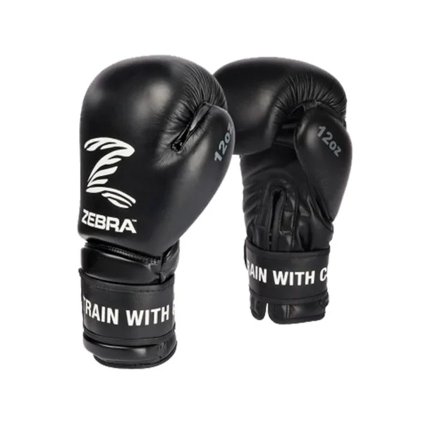 Boksehandsker Performance l�der - sort/hvid