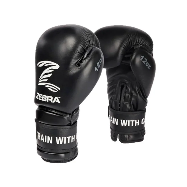 Boksehandsker Performance l�der - sort/hvid