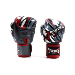 Boksehandsker Demon - r�d/gr�