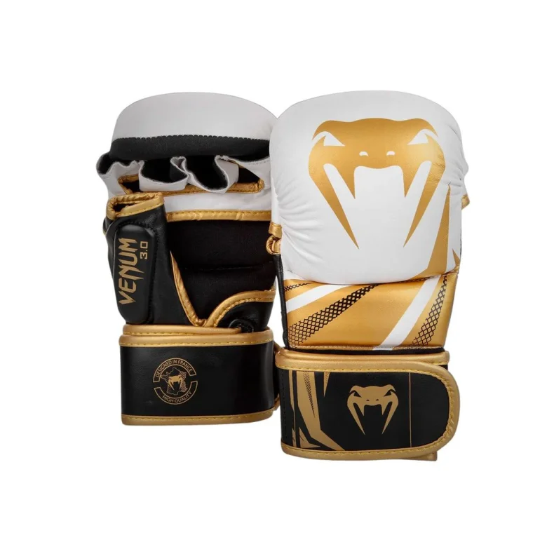 MMA handsker Sparring Challenger 3.0 - hvid/sort/guld